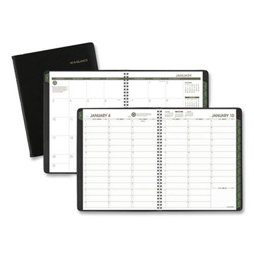 AT-A-GLANCE® Recycled Weekly Vertical-column Format Appointment Book, 11 X 8.25, Black Cover, 12-month (jan To Dec): 2022 freeshipping - TVN Wholesale